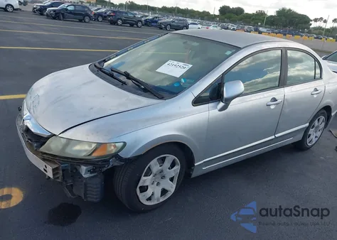 2010 Honda Civic Lx from USA, damaged, VIN 2HGFA1F55AH554486